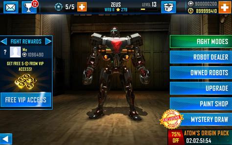 real steel world robot boxing mod apk hack|real steel unlimited money apk.